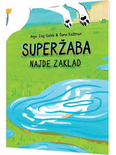 Naslovnica Superžaba najde zaklad